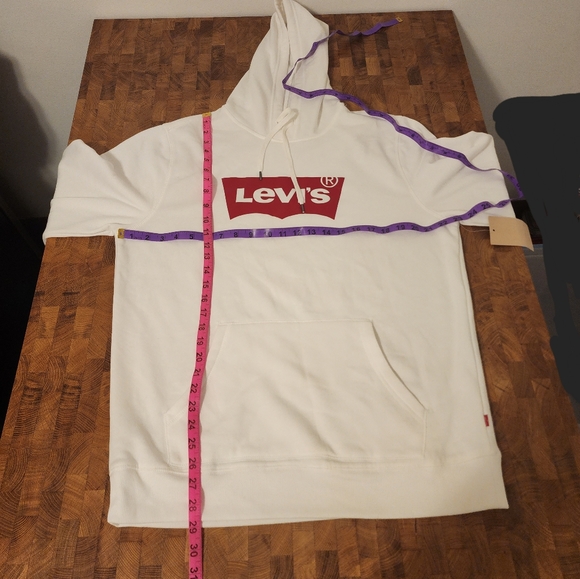 Levi's hooded sweatshirt - hoodie mens size Large - Picture 4 of 12